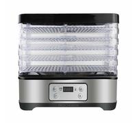 YIGECHENXIN Asciugatore del disidratatore Alimentare 220V, disidratatore del Cibo per Animali Domestici del Display Digitale Commerciale Intelligente 360 ° circolazione dell'Aria Calda all'Interno