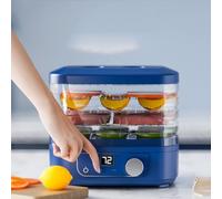 YIGECHENXIN Casa Frutta Verdura Animali e Carne Essiccazione ad Aria, Macchina per la casa Piccola Macchina per l'essiccazione della Frutta Domestica 30-70℃ Ampio Controllo della Temperatura