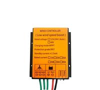 YIGECHENXIN Controller per generatore Eolico 1000W-2000W, Controller Eolico IP67 12V 24V per generatore Eolico (Giallo),24v