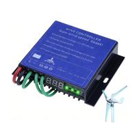 YIGECHENXIN Controller per Generatore Eolico 12V/24V 2000W MPPT, Regolatore di Carica a Bassa Tensione IP67 con Display LED Luce, Mini Controller di Carica Ibrido Eolico,48v