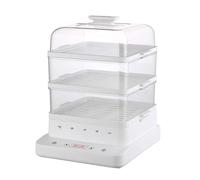 YIGECHENXIN Fornello Elettrico Multifunzionale da 1 A 3 Strati, per Uso Domestico, Completamente Automatico, con Piastra Riscaldante in Acciaio Inossidabile, Adatto per Panini al Vapore,Third Floor
