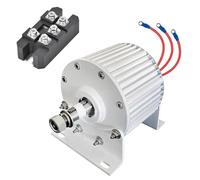 YIGECHENXIN Generatore a Magneti Permanenti a 3 Fasi, Uscita DC 12V 24V 48V- PMG a Basso RPM per Turbina Eolica e Energia Idroelettrica, Progetti Fai-da-Te di Energia Rinnovabile (18000W),48v