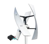 YIGECHENXIN Generatore Eolico 12V-220V a Basso Rumore 17000W Turbina Eolica Generatore Verticale Kit, per Marina, Camper, Casa, Adatto a Generatore a Mulino a Vento,48v