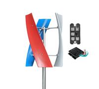 YIGECHENXIN Generatore Eolico Efficiente 5000W 12V-220V Mulino a Vento RV Yacht Fattoria Piccolo Generatore Eolico Sistema per Uso Domestico (con Controller di Carica MPPT),220v