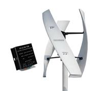 YIGECHENXIN Kit Generatore di Energia Eolica 12V 24V 48V 18000W Turbina Eolica Verticale a 3 Pale Silenziosa Adatta per Sistemi Eolici/Solari,12v