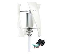 YIGECHENXIN Kit Generatore Eolico A Basso Rumore 220V 3000W con Regolatore di Carica, Generatore Eolico A Mulino A Vento 12V 24V 48V per Sistema Eolico Solare Ibrido,220v