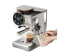 YIGECHENXIN Macinare Una Tazza di caffè Semi-Automatica Integrata con Arte Latte Domestica Calda e Fredda Macchina da caffè a Doppia Edizione/Interruttore a Vapore a volontà