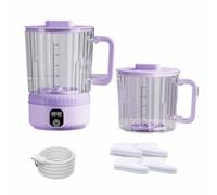 YIGECHENXIN Mini Lavatrice Wireless Mini Biancheria Intima, Lavatrice Portatile a Doppia modalità Portata per calzino Rimovibile Corpo Profondo Pulire la Biancheria Intima, Abiti per Bambini (Viola)