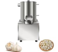 YIGECHENXIN Picchia di Aglio a Basso Rumore Strumento di Peeling 50 kg/h in Acciaio Inossidabile Professionale pelach ad Aglio ad Alta Potenza Ridotto di Buccia all'aglio per Hotel, Fabbrica