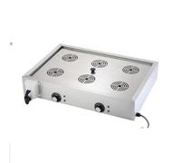 YIGECHENXIN Piroscafo Multifunzionale, piroscafo Elettrico Desktop a piroscafo antidry brucia/Automatica a Causa della carenza d'Acqua Adatta per i Negozi per la Colazione,Two Holes