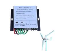 YIGECHENXIN Regolatore Eolico MPPT, 7500W 12V/24V Auto Adattamento 48V 40A Generatore Eolico Regolatore di Carica Ip67 Impermeabile per Sistemi Fuori Rete,220V