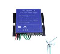 YIGECHENXIN Turbina Eolica 10000W 12V 24V Auto 48V MPPT Controller di Carica Eolica per Generatore Eolico Adatto per Sistemi di Energia Eolica/Solare,12V