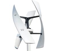 YIGECHENXIN Turbina eolica ad ASSE Verticale 3000W 12V 24V 48V per generatore Eolico Domestico con Controller e Inverter per Rete, può Funzionare in Sicurezza in Ambienti da -40℃ a 80℃,12v