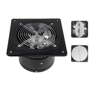 YIGECHENXIN Ventilatore di Scarico assiale da 4 Pollici per seminterrato Ventilatore per Fumo da Bagno a Basso Rumore Ventilatore da Cucina Portatile di qualità Commerciale Facile da installare,220V