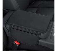 YIGY Cuscino Bracciolo Auto per Mazda CX-30/CX-30 EV, Antiscivolo Protezione Console Centrale con 2 Tasca Portaoggetti Accessori,A Black