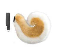 YIGZYCN 1/2 pezzi orecchie di animale fasce coda animale costumi cane orecchie fascia pelliccia sintetica coda Halloween cosplay feste costumi