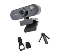 YIGZYCN 1 set di webcam e supporto con copertura per la privacy che offre video 1080p/2K/4K per conferenze remote e live streaming webcam USB