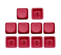 YIGZYCN 10Pcs PBTs Blanks Keycap Tastiere Meccaniche 1U MOA Altezza Non Stampa Keycap Set Per MX Interruttori