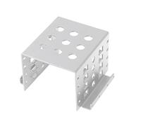 YIGZYCN 2.5 "3.5 In FAI DA TE Hard Disk Staffa Bay Computer Desktop Disco Rigido Esterno Mensola Rack Organizzatore Per 4 PZ 2.5 HDD Alluminio 4 Bay 2.5 In HDD SSD A 3.5" Adattatore Staffa 2.5 In A