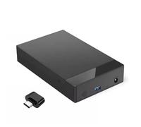 YIGZYCN 2.5/3.5 "SATA3.0 a USB3 2 Hard Drive Esterno Enclosure per Sata3 Mobile Disk Box Box Box Unità Esterne Enclosure