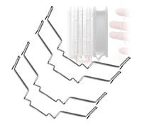 YIGZYCN 2Pair Dissipate Clip di Calore Morsetto Computer CPU Ventola di Raffreddamento Metallo Stabile Staffe di Raffreddamento Toolless