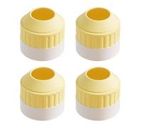 YIGZYCN 4 coperture in silicone per pomelli delle porte, antiscivolo, silenziose, per maniglie di armadietti, cucina, bagno, SafetyGrip, riduzione del rumore, cuscino per pomello della porta