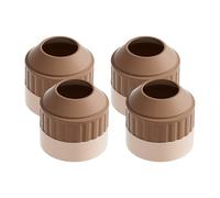 YIGZYCN 4 coperture in silicone per pomelli delle porte, antiscivolo, silenziose, per maniglie di armadietti, cucina, bagno, SafetyGrip, riduzione del rumore, cuscino per pomello della porta