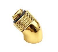 YIGZYCN 45 gradi di raffreddamento ad acqua di raffreddamento ad acqua Raccordi Adattatore Connettore per PC Personalizzabile Ad Alta Pressione Resistente Metallo Adattatore di Montaggio di