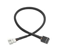 YIGZYCN 4PIN Nero Mainboard Fan Cable Y Splitter PWM Linea Cavo Ventola Computer PC Fan Cavo Adattatore Cavo Adattatore Scheda Madre Connettore Ventola Cavo CPU Scheda Madre Cavo di Controllo Ventola