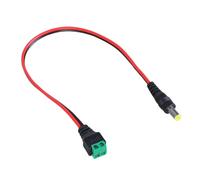 YIGZYCN 5.5x2.1mm Cavo di Alimentazione Maschio Presa Connettore Spina Adattatore Cavo di Alimentazione per Dispositivi di Illuminazione LED