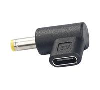 YIGZYCN 5.5x2.5/3.0x1.1/3.5x1.35/4.0x1.7/4.8x1.7/5.5x2.1mm a USB Tipo C Cavo di Alimentazione Femmina 5V 3A Per Telefono Tablet Tipo di Ricarica Connettore C Femmina