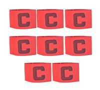 YIGZYCN 8Pcs Calcio Calcio Capitano Bracciali Regolabile Sport All'aperto Capitano Braccio Capitano Fascia Da Braccio Per Molti Sport Regolabile Elastico Capitano Sport