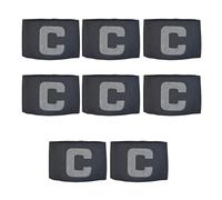 YIGZYCN 8Pcs Calcio Calcio Capitano Bracciali Regolabile Sport All'aperto Capitano Braccio Capitano Fascia Da Braccio Per Molti Sport Regolabile Elastico Capitano Sport