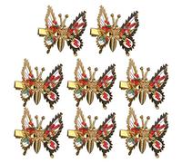 YIGZYCN 8Pcs Fluttering Butterfly Clip Metallo Moving Farfalla Fermaglio Dei Capelli Farfalla Fermaglio Dei Capelli Fermagli Dei Capelli Styling De