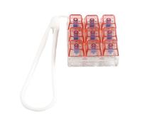 YIGZYCN 9 Key Led Keycaps Portachiavi Interruttore Giocattolo Tester Con Cavo In Silicone Con Feedback Tattile Stress Relief Per Adulti