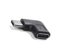 YIGZYCN Accoppiatore ad angolo retto di tipo C, 10 Gbps, adattatore USB C femmina a maschio, ricarica 5A per gadget elettronici