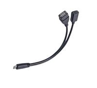 YIGZYCN Adattatore 2 in 1 da USB C a tipo C e cavo di ricarica USB per live streaming, compatibile con telefoni e audio
