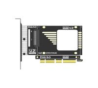 YIGZYCN Adattatore convertitore da PCIe5.0 a U.2 SFF 8639 per velocità di trasferimento dati elevate nella soluzione di archiviazione NVMe Adattatore ad alta velocità