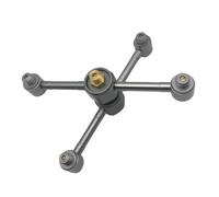 YIGZYCN Adattatore da 1 a cinque stufe in lega di alluminio Convertitore Campeggio Serbatoi Adattatori Conversione Enduring Serbatoi leggeri