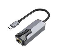 YIGZYCN Adattatore da 2,5 Gbps da tipo C a RJ45 Ethernet Gigabit Dongle per PC Laptop Tipo C/adattatore da USB a Ethernet