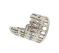 YIGZYCN Alla moda Antico Unisex Anelli Storici Colosseo A Forma di Accessori per Uomo e Donna Gioielli Antica Roma, One Size, come descritto, come descritto