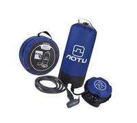 YIGZYCN Borsa da bagno flessibile con struttura per doccia da 20 l, con coperchio chiuso, ideale per la pulizia esterna e la conservazione dell'acqua di crisi con doccia modificabile