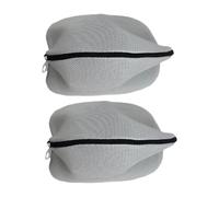 YIGZYCN Borsa per scarpe resistente con cerniera con rete resistente agli odori, struttura anti-deformazione sicura in lavatrice per scarpe da ginnastica e cura delle calzature in poliestere