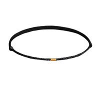 Yigzycn - Braccialetto unico fatto a mano con perline dorate e corda rossa intrecciata a mano, per adolescenti