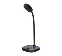 YIGZYCN Cambiatore vocale in tempo reale 16 modalità audio Plug and Play Microfono da tavolo 16-bit/48kHz per streaming di gioco mobile
