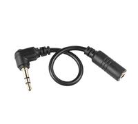 YIGZYCN Cavo adattatore audio da 3,5 mm con spina ad angolo retto di 90 gradi per audio da studio da smartphone a fotocamere digitali