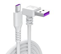 YIGZYCN Cavo dati USB a gomito da 90 gradi a cavo dati di tipo C Cavo di ricarica rapida Smartphone Filo di ricarica 480Mbps Linea di trasferimento dati