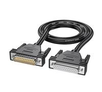 YIGZYCN Cavo di prolunga DB25 lungo 50 cm-10 m per computer e stampanti 26AWG D-SUB 25 pin connettori cavo per apparecchiature di ricerca