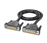 YIGZYCN Cavo di prolunga DB25 lungo 50 cm-10 m per computer e stampanti 26AWG D-SUB 25 pin connettori cavo per apparecchiature di ricerca