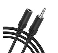 YIGZYCN Cavo di prolunga professionale da 3,5 mm maschio a femmina da 1/8 di pollice per dispositivi multimediali, ampia compatibilità, adattatore stereo da 50 cm/100 cm